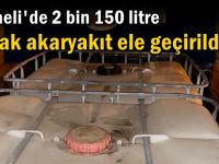 Kocaeli'de 2 bin 150 litre kaçak akaryakıt ele geçirildi