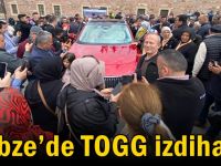 Gebze’de TOGG izdihamı