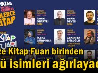 Gebze Kitap Fuarı birinden ünlü isimleri ağırlayacak