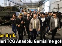 Başkan Bıyık, gençleri TCG Anadolu Gemisi’ne götürdü