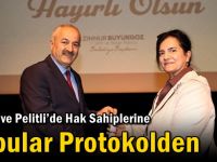 Balçık ve Pelitli’de Hak Sahiplerine Tapular Protokolden