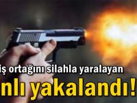 Gebze'de ortağını yaralayan zanlı yakalandı!