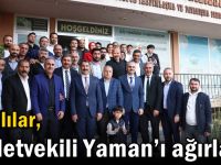 Ağrılılar, Milletvekili Yaman’ı ağırladı