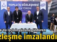 Darıca’da işçinin yüzünü güldüren sözleşme imzalandı