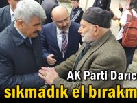 AK Parti Darıca’da sıkmadık el bırakmadı