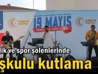Gençlik ve spor şölenlerinde coşkulu kutlama