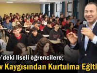 Gebze’deki liseli öğrencilere;  Sınav Kaygısından Kurtulma Eğitimi