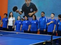 Büyükşehir’den özel sporcuların masa tenisi turnuvası