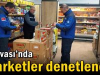 Dilovası’nda marketler denetlendi