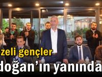 Gebzeli gençler Erdoğan’ın yanında