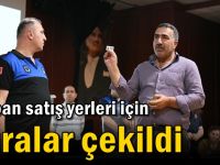 Kurban satış yerleri için kuralar çekildi