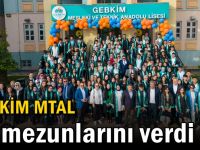 GEBKİM MTAL ilk mezunlarını verdi