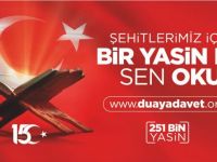 “Bir Yasin de Sen Oku” çağrısı yapıldı