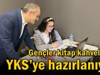 Gençler kitap kahvelerde YKS’ye hazırlanıyor