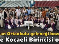 Polisan Ortaokulu, Kocaeli birincisi oldu