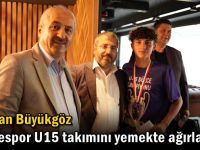 Büyükgöz Gebzespor U15 takımını yemekte ağırladı