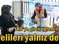 YKS’ye giren öğrenciler ve velileri yalnız değil