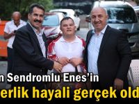 Down Sendromlu Enes’in askerlik hayali gerçek oldu