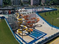 Çift kaydıraklı Aquapark hizmete girdi