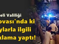 Kocaeli Valiliği, Dilovası'ndaki olaylarla ilgili açıklama yaptı