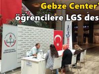 Gebze Center'dan öğrencilere destek