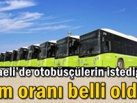 Kocaeli’de otobüsçülerin istediği zam oranı belli oldu!