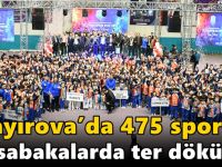 Çayırova’da 475 sporcu müsabakalarda ter döküyor