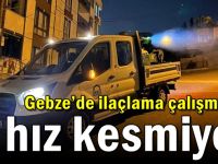 Gebze’de İlaçlama Çalışmaları Hız Kesmiyor