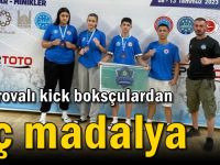 Çayırovalı kick boksçulardan üç madalya