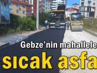 Gebze’nin mahallelerine sıcak asfalt