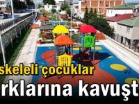 Diliskeleli çocuklar parklarına kavuştu