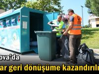 Çayırova’da atıklar geri dönüşüme kazandırılıyor