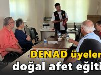 DENAD üyelerine doğal afet eğitimi