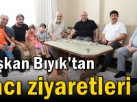 Başkan Bıyık’tan hacı ziyaretleri