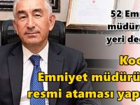 52 Emniyet müdürünün yeri değişti!