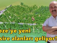 Gebze’ye yeni mesire alanları geliyor!