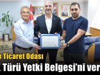 Gebze Ticaret Odası ilk K Türü Yetki Belgesi’ni verdi