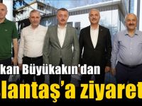 Başkan Büyükakın’dan Aslantaş’a ziyaret