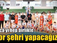 Darıca’yı hep birlikte spor şehri yapacağız