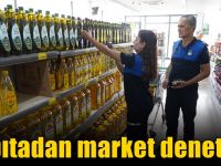 Çayırova zabıtasından market denetimi