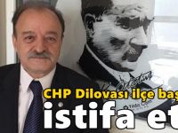 CHP Dilovası ilçe başkanı istifa etti