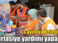 Çayırova Belediyesi kırtasiye yardımı yapacak