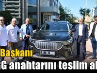 GTO Başkanı TOGG anahtarını teslim aldı