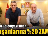 DARICA BELEDİYESİ’NDEN ÇALIŞANLARA % 20 EK ZAM!