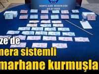 Kamera sistemli kumarhane kurmuşlar!