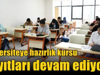 Üniversiteye hazırlık kursu kayıtları devam ediyor