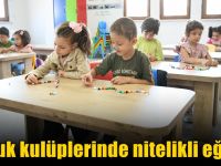 Çocuk kulüplerinde nitelikli eğitim