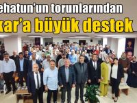 Nenehatun’un torunlarından Şakar’a büyük destek