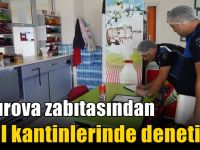 Zabıtadan okul kantinlerinde denetim