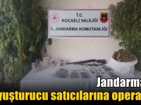 Jandarmadan uyuşturucu satıcılarına operasyon